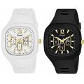Stylish watch square shape for men and women Waterproof Smart Like Design. 