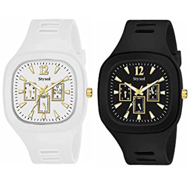 Stylish watch square shape for men and women Waterproof Smart Like Design