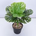 Artificial Plants for Home Decor Indoor, Faux Plants, 12 leaves Plants for Living Room Decor 1.8 ft Height. 
