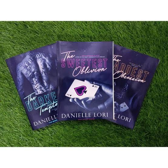 Danielle Lori Made Book Series (The Sweetest Oblivion, Maddest obsession, Darkest Temptation) (White Print)
