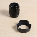3X Lens Hood Camera Lens Hood EW-63C EW63C for Canon EF-S 18-55mm F / 3.5-5.6 IS STM. 