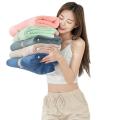 70x140cm Coral Fleece Bath Towel Water Absorption Coral Edge Wrapping Microfiber Towel Quick Dry Magic Wash Clothing. 
