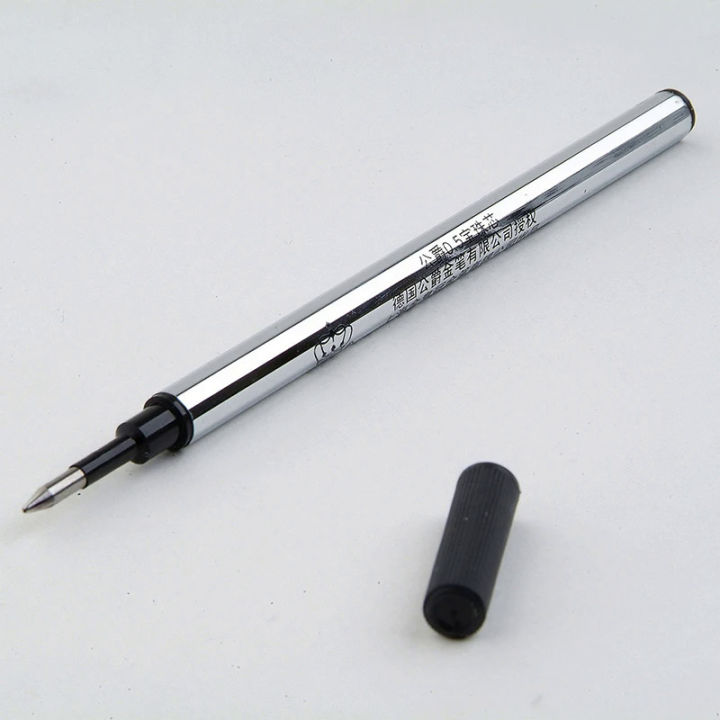 Duke Short Ballpoint Pen Refill 10pcs/lot 0.5mm Black Ink Flat Rollerball Pen Refills for Duke Model 2009,338 Etc
