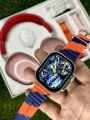 P9 ULTRA 2 SMART WATCH COMBO WITH HEADPHONES. 