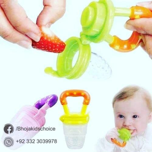 Kids Fruit Pacifier Soother BPA Free With Dust Proof Cover Available In Multicolor By Bhoja Kids Choice