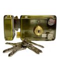 Night Latch SOLOX MBS LT130 Antique Brass with 20 Keys, Door Lock.. 