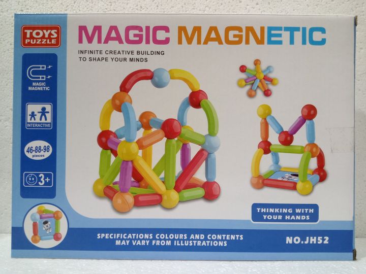 Magic magnetic blocks for kids