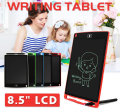 LCD Writing Tablet Electronic Slate E-writer Digital Memo Pad Erasable Writing Board Learning Toys And Gadgets For Educational And Daily Life Routine Notebook Purpose 8.5 Inch. 