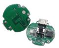(Pack Of 2/5) Torch Light Emergency Light Controller And Battery Charging Module (With Connected Wires). 