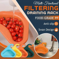 Swan Drain Basket Sink - Triangular, Multipurpose, Fits All Sinks. 