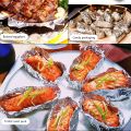 Aluminium Foil Sheet for Kitchen | Aluminium foil sheet for food | Aluminium Foil Roll Sheet for Cooking | Aluminum Sheet Heat Resistant | 3.5 Meters Original Aluminum foil sheet. 