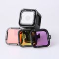 【3C VictoryEagle Store】Go pro Hero 5/ Session Lens Filter  yellow red purple UV Diving Filter for Gopro Hero 5s action Accessories. 