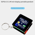 ESP32 C3 Development Board 1.44Inch LCD Screen Desktop Trinkets Portable Mini TV Portable Pendant Lvgl Spaceman St7735 Easy to Use B. 