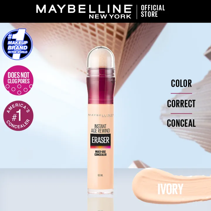 Maybelline%20Instant%20Eraser%2012HR%20Multi-use%202-in-1%20Concealer%20&%20Treatment,%20Full%20Coverage%20-%20100%20Ivory%20-%20Image%208