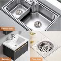 Kitchen Sink Strainer Stainless Steel Sink Filter Food Slag Filter Bath Basin Drain Filter Portable Waste Collector Bathroom Water Strainer. 