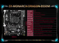 SOYO AMD B550M Gaming Motherboard USB3.1 M.2 Nvme PCIe 4.0 Sata3 DDR4 Dual Channel Supports RYZEN R3 R5 R7 3000 4000 5000 CPU AM4 Socket. 