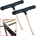 4Pcs Trampoline Spring Pull Tool, Trampoline Puller T-Hook Spring Puller Tool. 