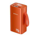 Zero® Lumin L-300 Power Bank 30000mAh 22.5W Fast Charging PowerBank | QC 3.0 Powerbank | USB-C Input/Output Powerbank  | Built-in Cable Powerbank | Aluminum Body Powerbank | Portable Powerbank  | Fast Charge Power Bank for Android & IOS. 