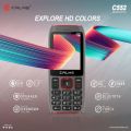Calme C552, - Dual Sim - 2.4 Inch Display - Smart Camera - Bluetooth - LED Torch Light - 3000 mAh Battery - Big Powerful Speaker - Block Unknown Callers - FM Radio - Audio & Video Player  - Expandable Memory up to 32gb. 
