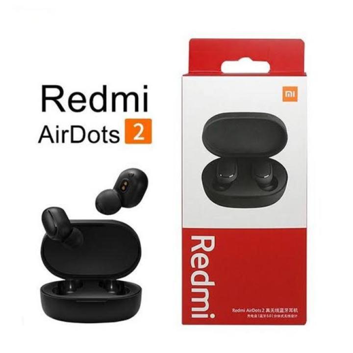 Xiaomi Redmi AirDots 2 - Wireless Earbuds Redmi Airdots 2 TWS , Airpods_ with original Bluetooth v5.0 and Wireless Stereo sound Earbuds