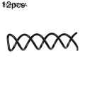12Pcs Metal Spiral Spin Screw Pin Clip Hairpin Lady Twist Hair Clip Accessories. 