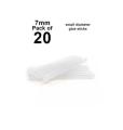 Pack of 20 - Small Glue Sticks for 7mm hole of Small Glue_Gun. 