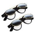 2X Cute Uni Goth Goggles Glasses Retro Flip Up Round Sunglasses. 