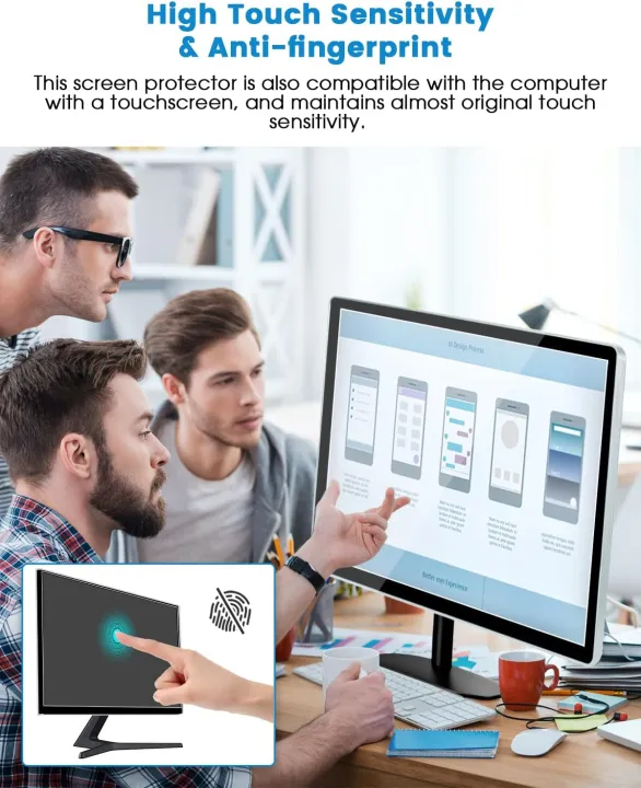 27%20inch%20Anti%20Glare%20Computer%20Screen%20Protector%20Compatible%20with%20All%2027"%20Widescreen%20Desktop%20Monitor,%20Reduce%20Eye%20Strain%20&%20Anti%20Scratch%20Screen%20Protector%20-%20Image%202