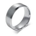 Stainless Steel Black Ring For Men. 