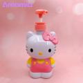 Cartoon Soap Dispenser Adorable Cartoon Cat Soap Dispenser 500ml Refillable Pump Bottle for Shower Gel Shampoo Storage Cute Bathroom Accessory for 500ml Cat Standing Shampoo Dispenser. 
