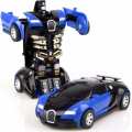 New Arrival One-key Deformation Car Toys Automatic Transform Robot Plastic Model Car Funny Toys For Boys Amazing Gifts Kid Toy. 