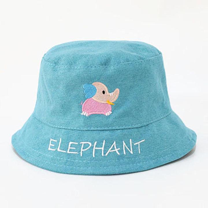 Kids Hat Cartoon Baby Bucket Cap for 2-8 Years Boy Girl