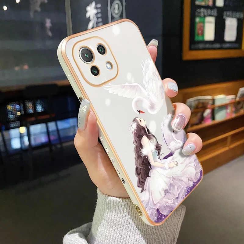 XINYEXIN Custodia per Xiaomi Mi 11 Lite 4G / 5G / 5G NE Cover