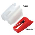 LP Phonograph Record Player Stylus Needle Replacement,5 Pcs Stylus Turntable Needle for Record Turntable Player. 