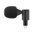 Mini plug-in smartphone microphone, phone microphone, heart-shaped cartridge Typ - #2. 