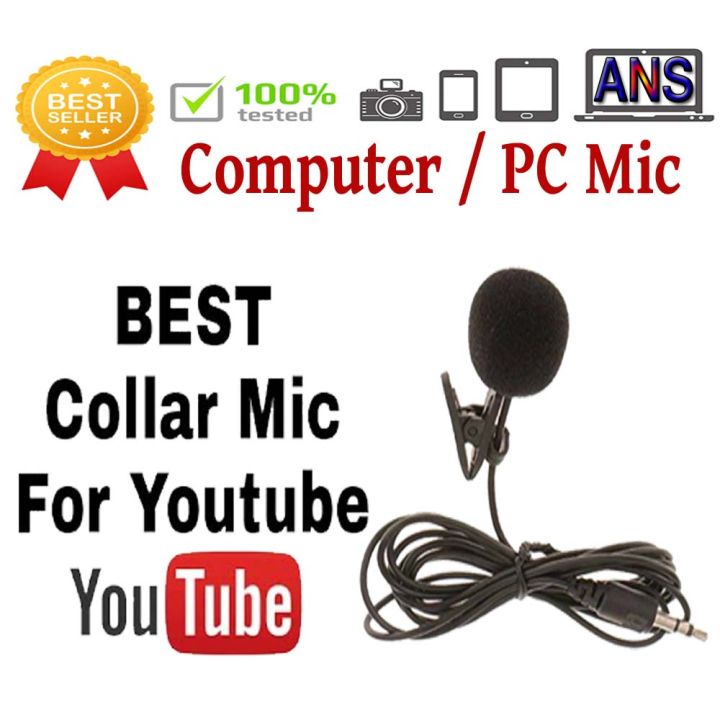 1.5m%20Cable%20Professional%20Computer/Laptop%20Clip-On%20Lavalier%20Microphone%20for%20Podcasting,%20Gaming,%20k8%20wireless%20microphone%20%20Lectures,%20YouTube%20Content%20Creators%20-%20Image%208