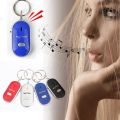 Smart Key Finder with Whistle Sensors smart key chain key locator with Whistle detector Smart Pet finder key chain with LED Flashing and Beeping sound Anti-Lost smart Keychain with LED Torch SOS Emergency Alarm with LED Light for Wallet, keys, bag, Pet.. 