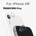 Camera Lens Protector for iPhone XR, Premium HD Tempered Glass Metal Lens Screen Cover Ring. 