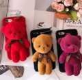 Stuffed Animal Bear Pendant Plush Teddy Bear Key-chains ,Bag Charm keyring - Silicon keychain - keychain for boys - keychain for kids - keychain for girls - keychain for bag - stationary - keychain for car - customized keychain - High quality. 