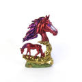 Epoxy Resin Horse Sculpture Mold Handcraft Silicone Hollow Out Horse Ornaments Mould Handmade Realistic Horse Shapes Silicone Mold for Diy Handcrafts Home Decorating Tool Horse Sculptures Making. 