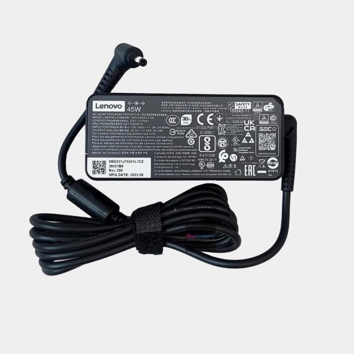 Lenovo 20V 2.25A 45W Adapter Charger PA-1450-55LL 5A10H42923 4mm x 1.7mm / Lenovo Ideapad 310 320 320S adopter 45W