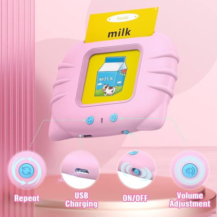Talking%20Toy%20Flash%20Card%20for%20Kids%20112%20Card%20Early%20Language,%20224%20Words%20Education%20Learning%20Device%20Educational%20Toddlers%20Toys%20Reading%20Machine%20Gift%20for%20Kids%20Ages%202-6%20-%20Image%207