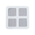 Tape, Waterproof Fiberglass Mesh Covered Repair Kit, Strong Adhesive Window Vinyl Screen Patch Suitable for Covering Holes&Tears Instantly Door Window Screen Repair. 