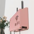 Wireless Wifi Router Shelf Wall-Mounted Cable Power Bracket Organizer. 
