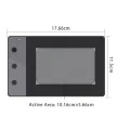 huion H420 Graphic Tablet with 3 Express keys 2048 Pressure Sensitivity Signature Pad with Ten Extra Pen Nibs (perfect for osu). 