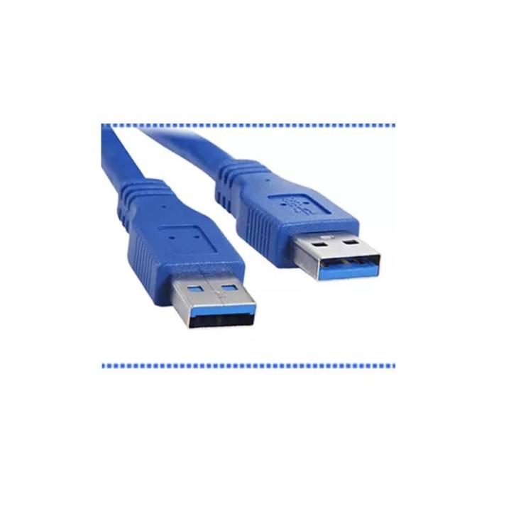 USB 3.0 Extension Cable USB to USB Wire Male To Male Connector USB Type A Radiator Hard Disk Webcam HHD Printer Modem Camera Set Up Box Laptop PC Windows 0.5 Meter
