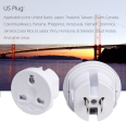 Universal Travel Adapter Power Socket Converter Electric Plug Phone Laptop for All Countries 2 Round Pin Charger Converters. 