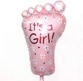 Girl Baby Shower Foil Balloons Set For Baby Shower Balloons Decoration -  Baby Girl Foil Balloons in Different Characters For Welcome Baby Girl. 