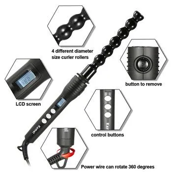 Kemei%20Hair%20Curler%204%20in%201%20Curling%20Iron%20Removable%20Curler%20Roller%20Conical%20&%20Gourd-shaped%20Curling%20Wand%20Electric%20Hair%20Styler%20Curls%20-%20Image%207