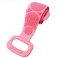 Enjoy a Full body Scrub with our Silicon Back Scrubber The Perfect Accessory for a Deep Cleansing and Relaxing Shower Experience soft loofah bath belt body scrubber brush. 